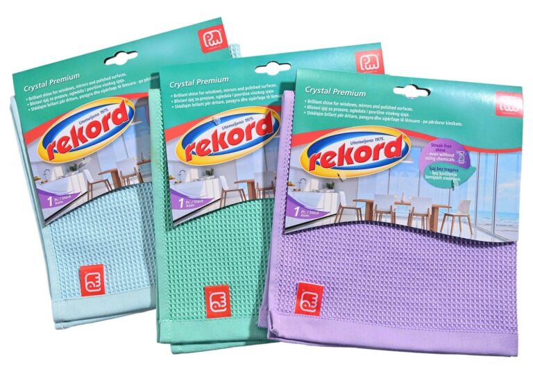 Rekord Tim Krpa za staklo Crystal Premium 40x40 cm 1.000 kom