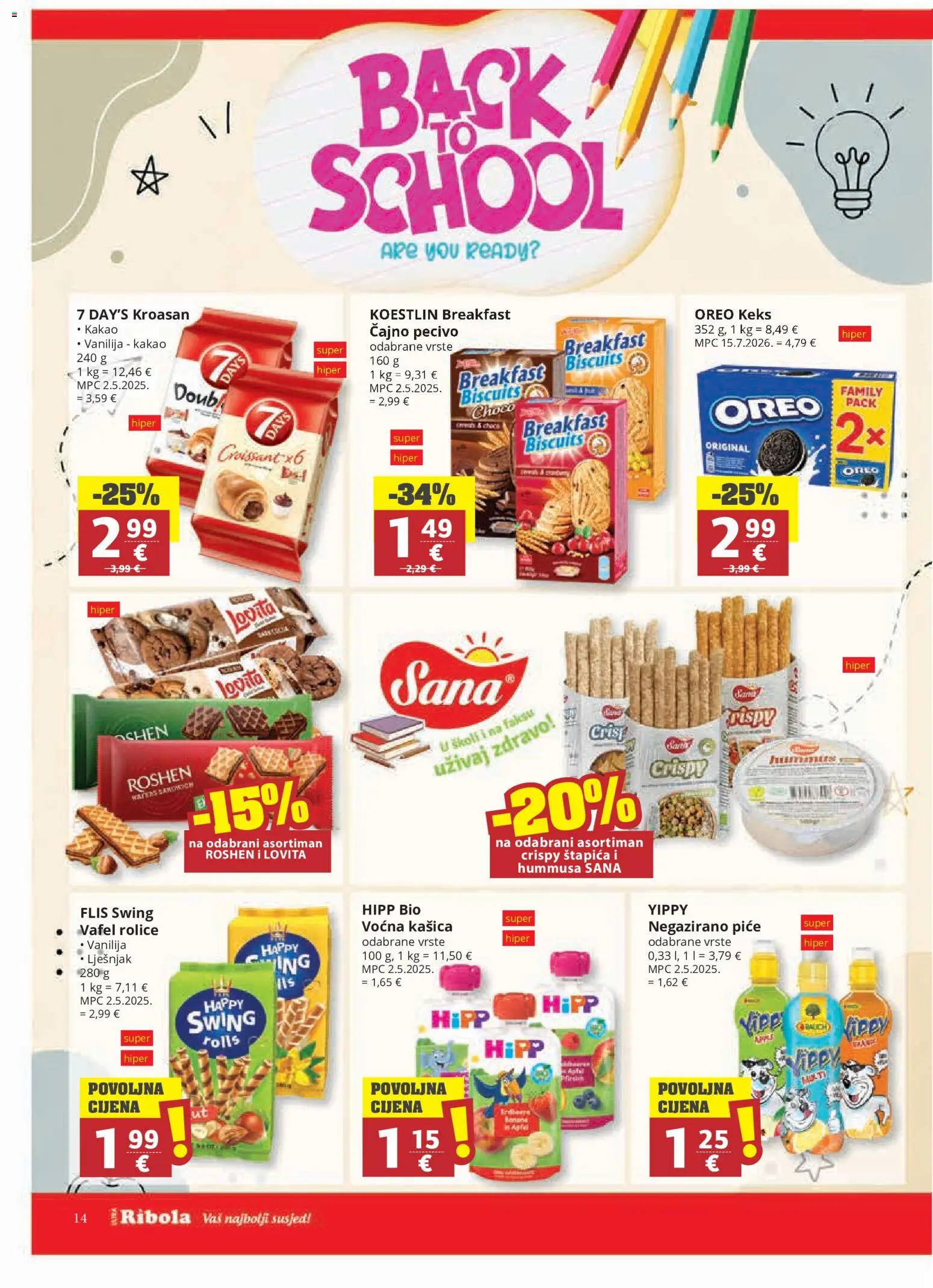 Ribola katalog akcija strana 14 – vrijedi od 7.9. do 15.9.2026.