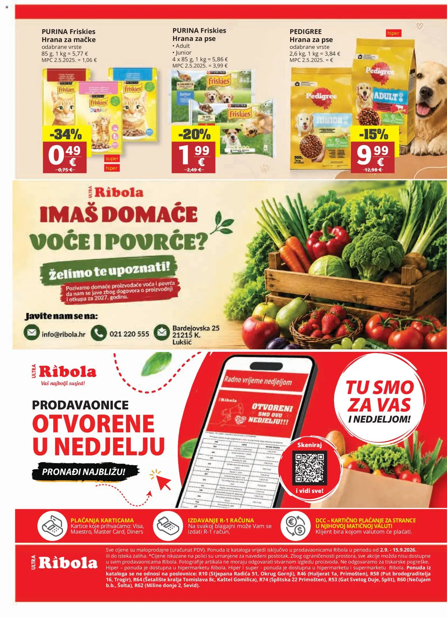 Ribola katalog akcija strana 24 – vrijedi od 7.9. do 15.9.2026.