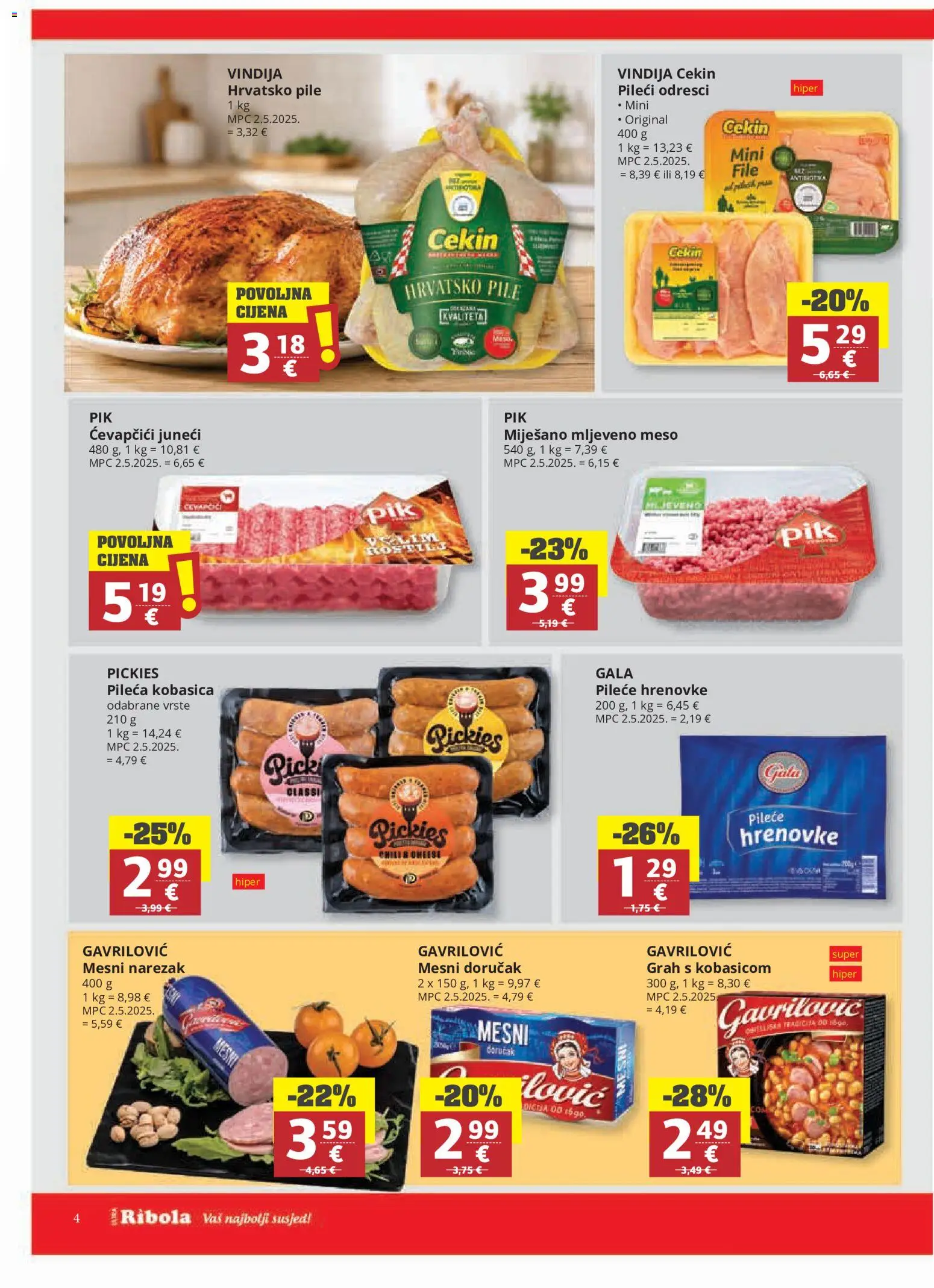 Ribola katalog akcija strana 4 – vrijedi od 7.9. do 15.9.2026.