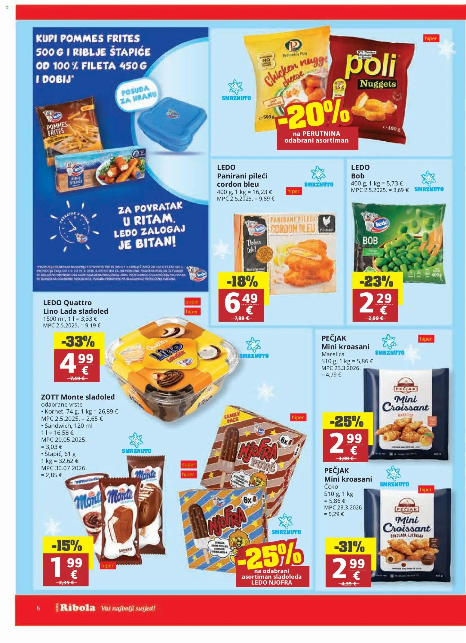 Ribola katalog akcija strana 8 – vrijedi od 7.9. do 15.9.2026.