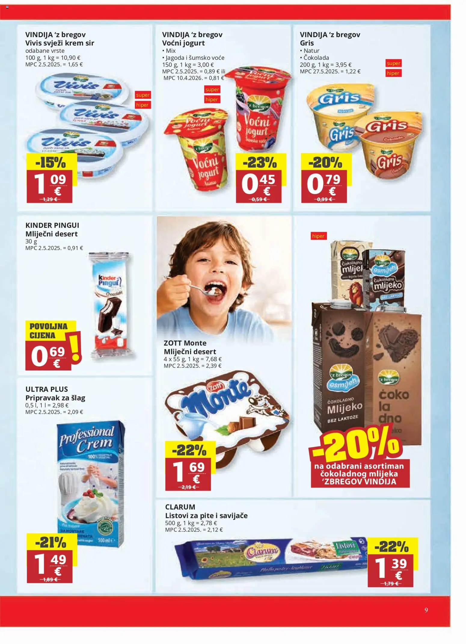 Ribola katalog akcija strana 9 – vrijedi od 7.9. do 15.9.2026.