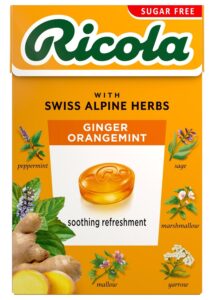 Bomboni Ricola Ginger Orangemint 0.040 kg