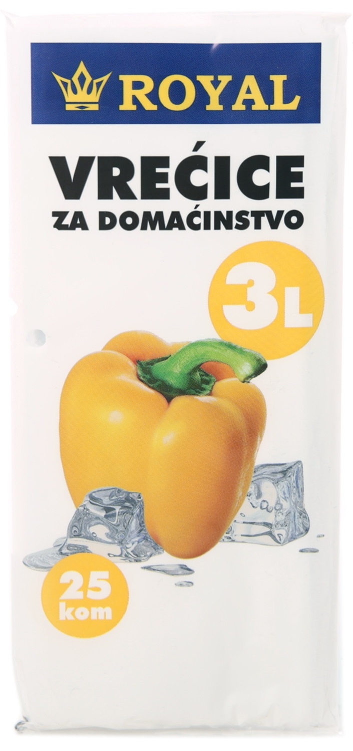 Royal Vrećice za domaćinstvo 3L 25.000 kom