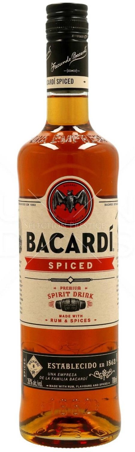 Bacardi Rum Caribbean Spiced 0.700 L
