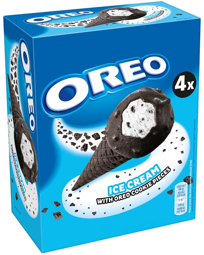 Sladoled Oreo Kornet Multipack 0.400 L