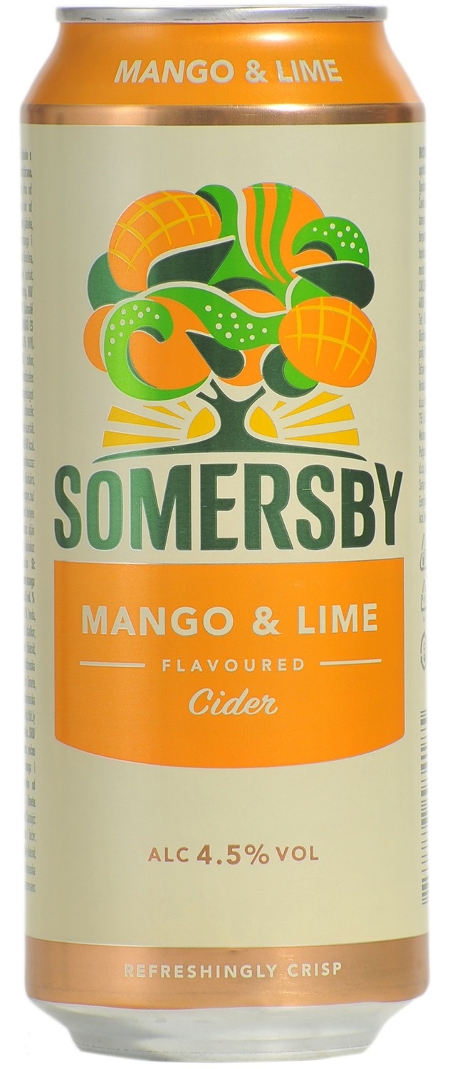 Cider Somersby Mango Limeta 0.500 L