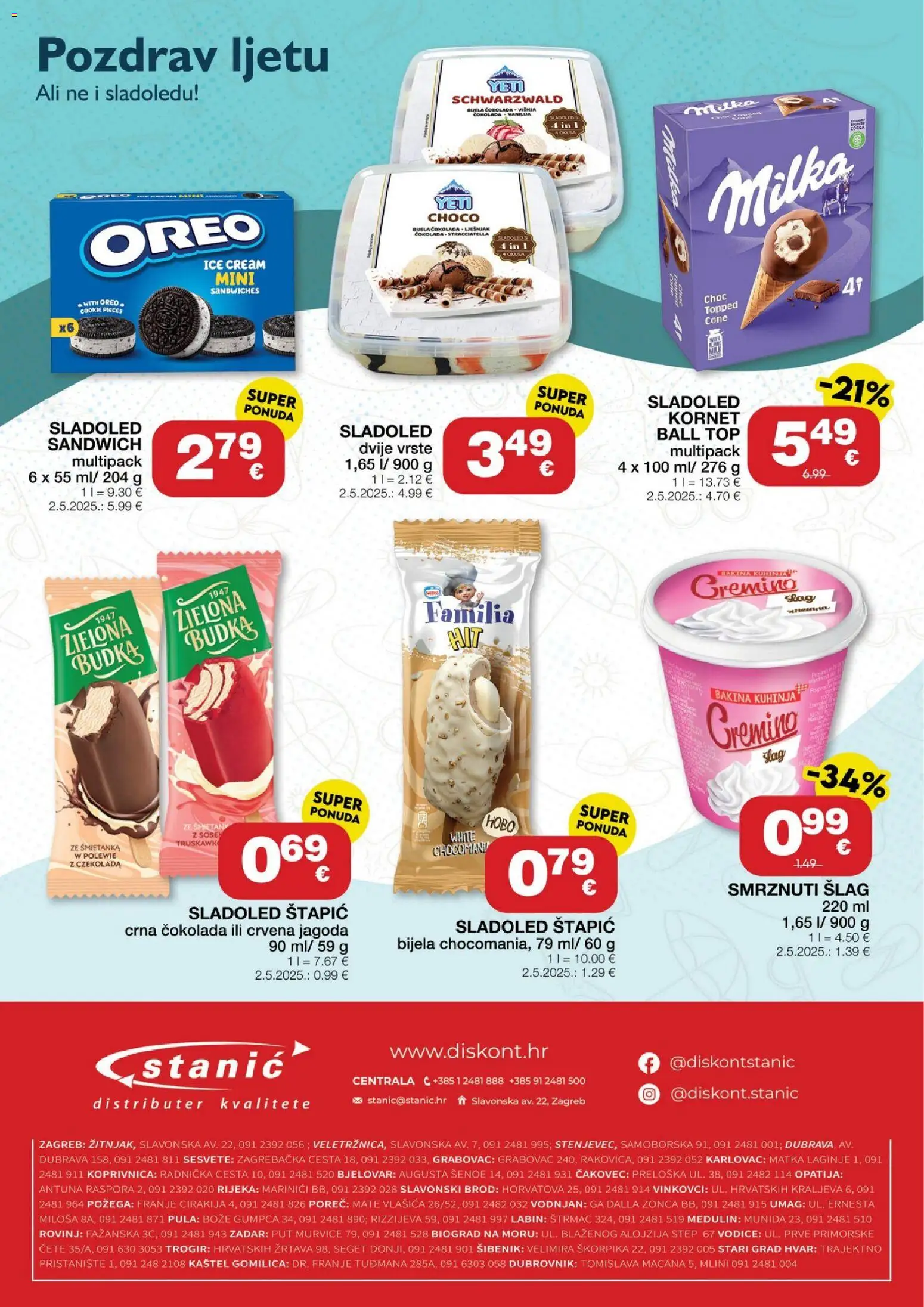 Stanić Diskont katalog akcija strana 16 – vrijedi od 3.9. do 16.9.2026.