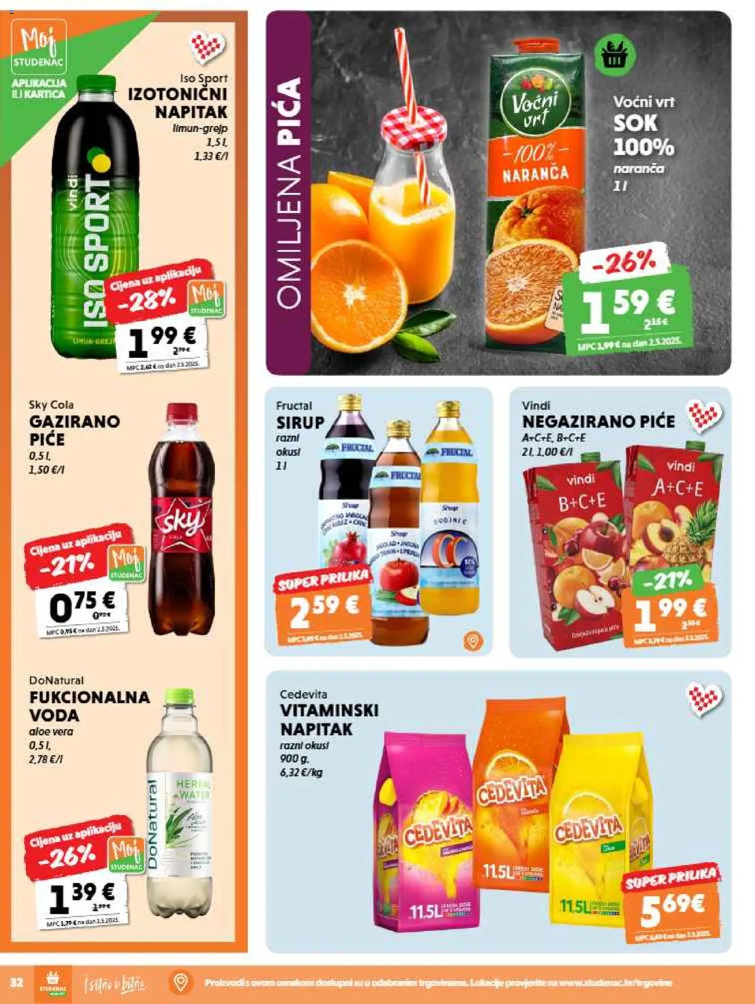 Studenac katalog akcija strana 32 – vrijedi od 9.9. do 15.9.2026.