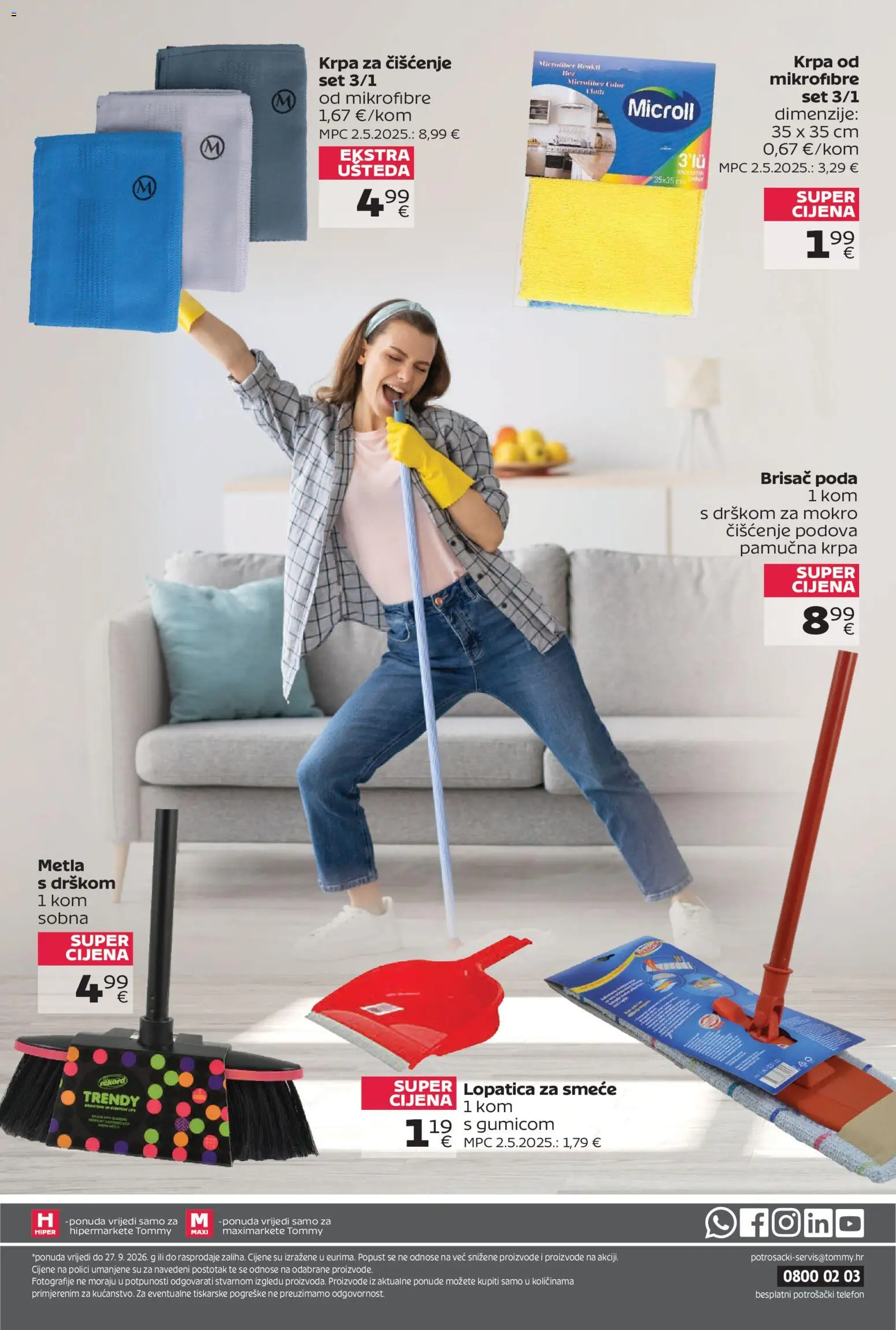 Tommy katalog akcija strana 14 – vrijedi od 14.9. do 27.9.2026.