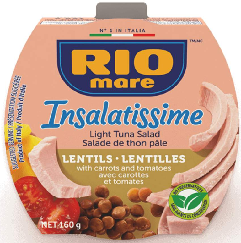 Rio Mare Salata od tune s lećom 0.160 kg