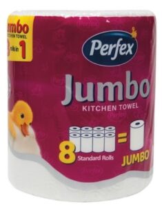 Perfex jumbo kuh. ručnici 1/1, 2-sl. (12) drenik