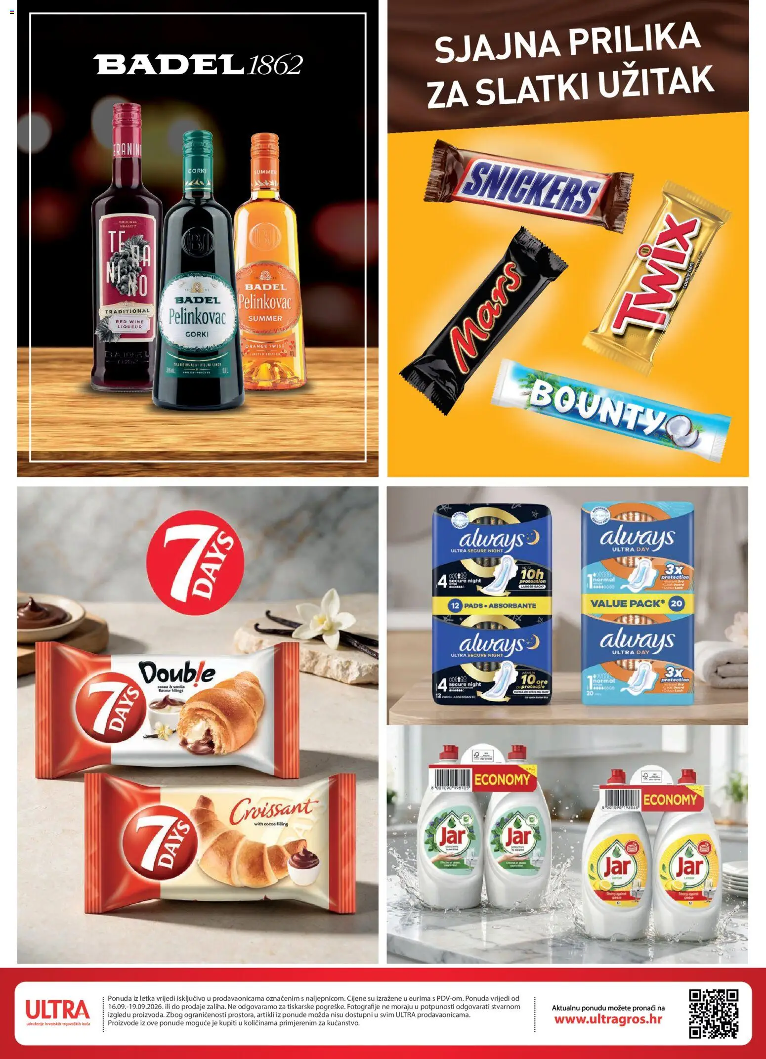 Ultra Gros katalog akcija strana 2 – vrijedi od 16.9. do 19.9.2026.