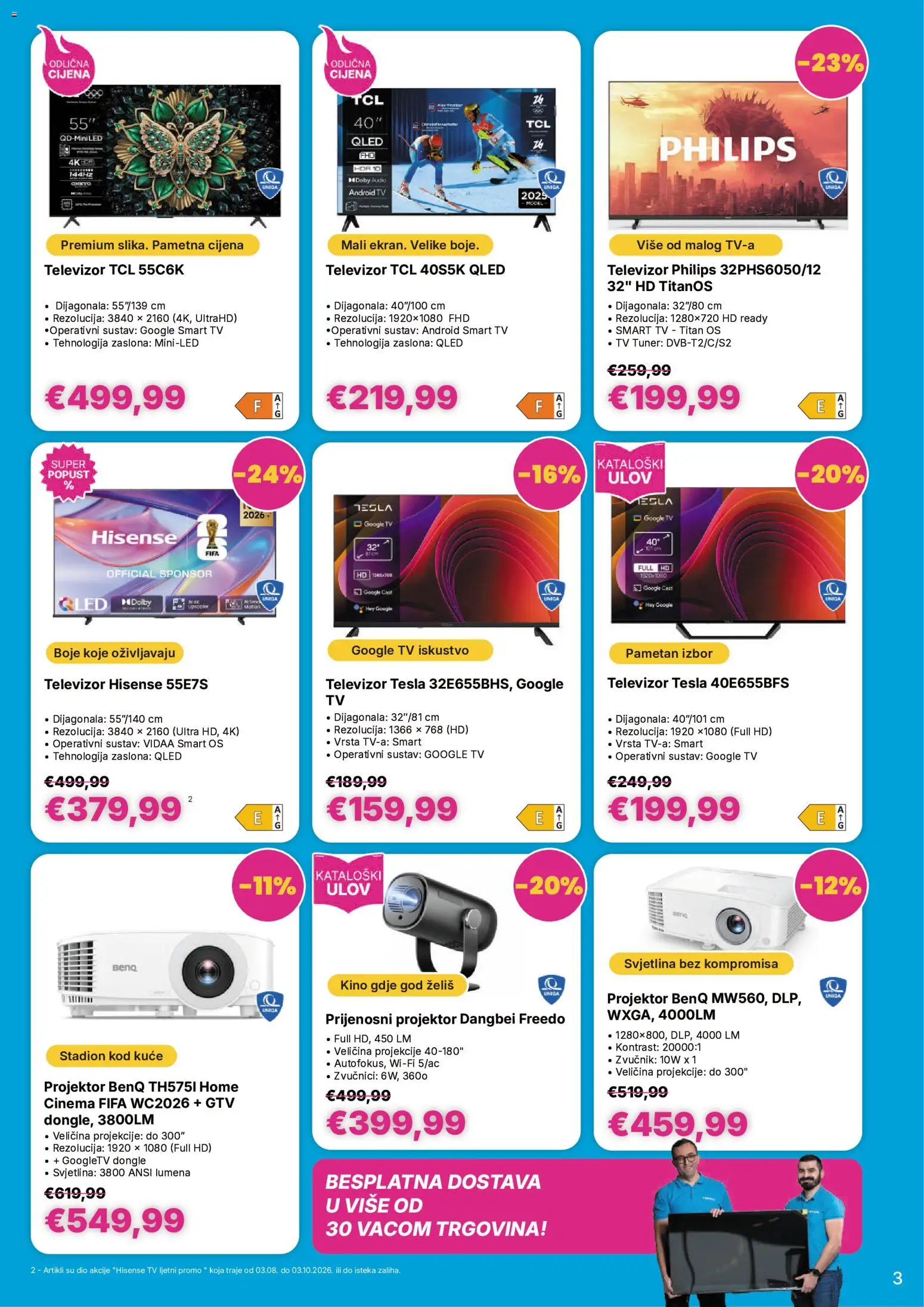 Vacom katalog akcija strana 3 – vrijedi od 12.8. do 11.10.2026.