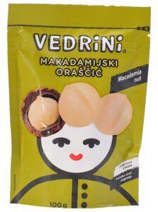 Vedrini Makadamijski oraščić 0.100 kg