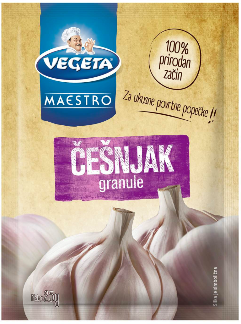 Vegeta Maestro Češnjak Granule 0.025 kg