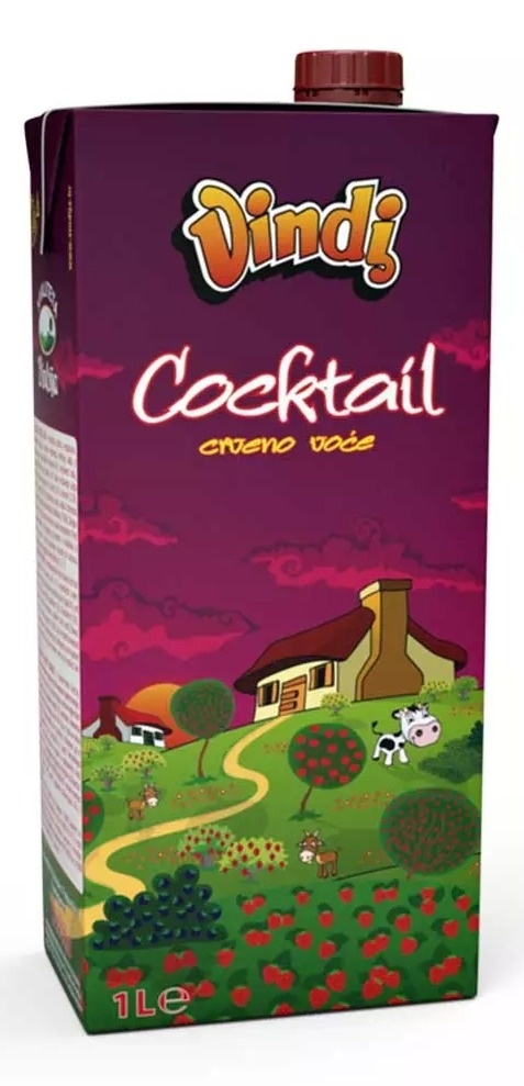 Vindija Vindi Cocktail Crveno Voće 1.000 L