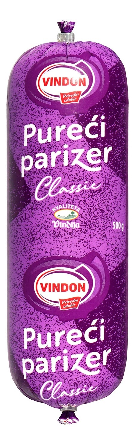 Vindon Pureći parizer 0.500 kg