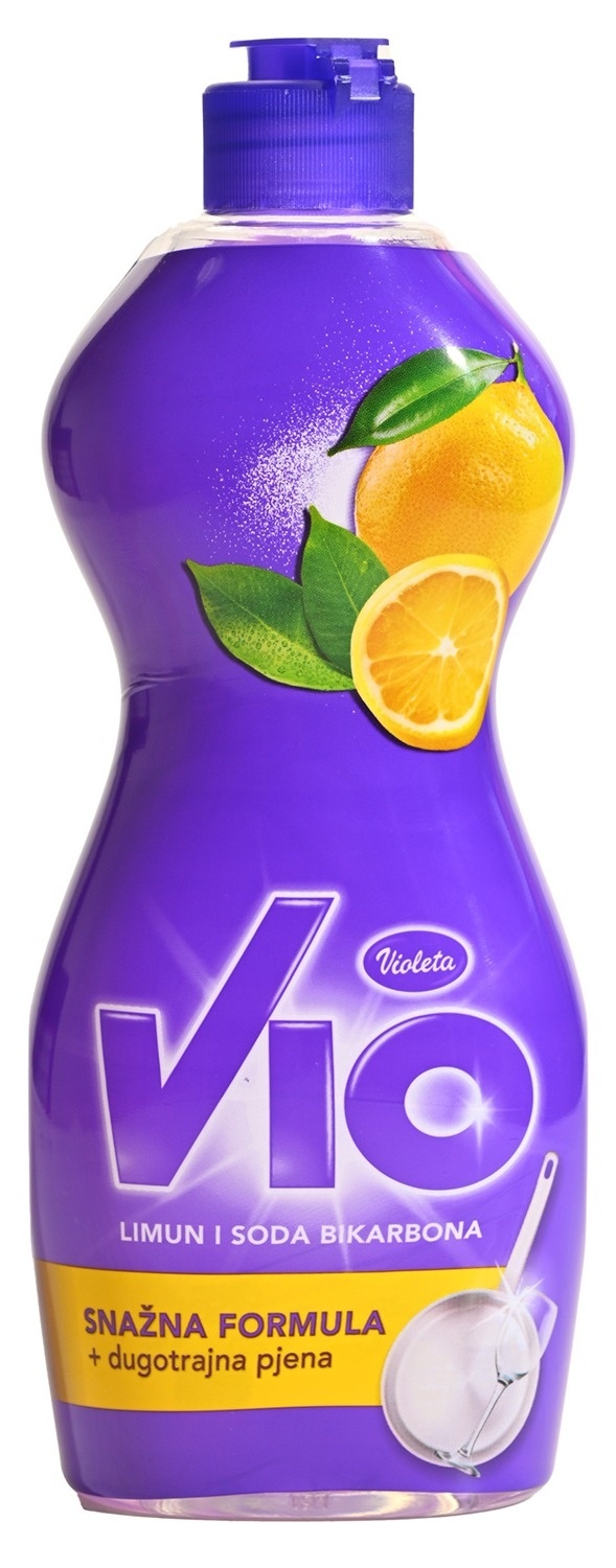 Deterdžent za suđe Violeta Limun i Soda Bikarbona 0.450 L