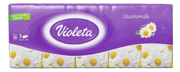 Maramice Violeta Kamilica 3-slojne 10.000 kom