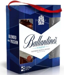 Ballantine's Finest Whisky + 2 Čaše 0.700 L
