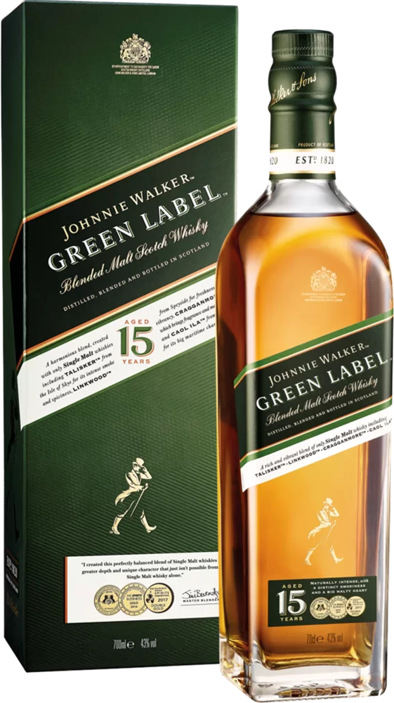 Whisky Johnnie Walker Green Label 15 YO 0.700 L