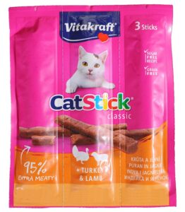 Vitakraft Poslastica za mačke Cat Stick Mini Puran/Janjetina 3.000 kom