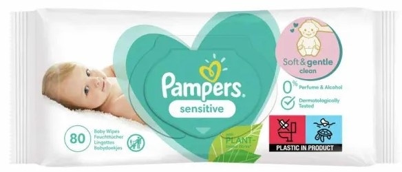 Vlažne maramice Pampers Sensitive 80.000 kom