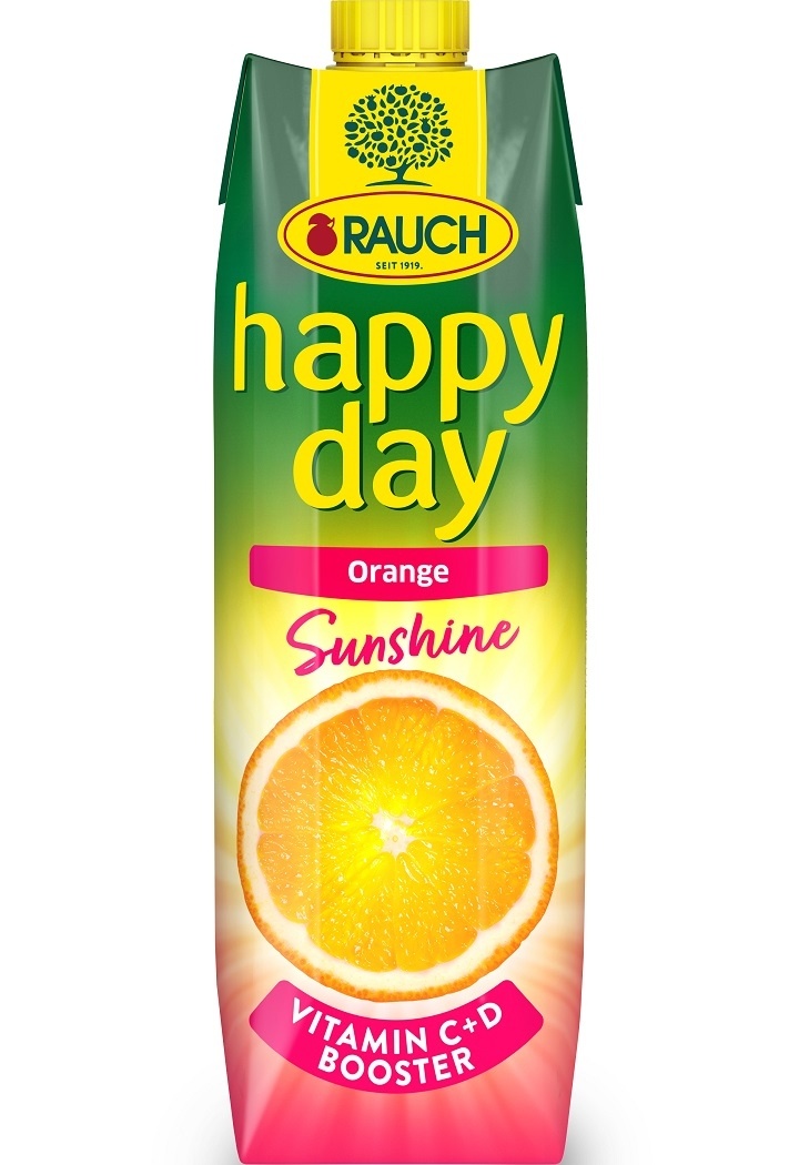 Rauch Sok Happy Day Sunshine Naranča 1.000 L