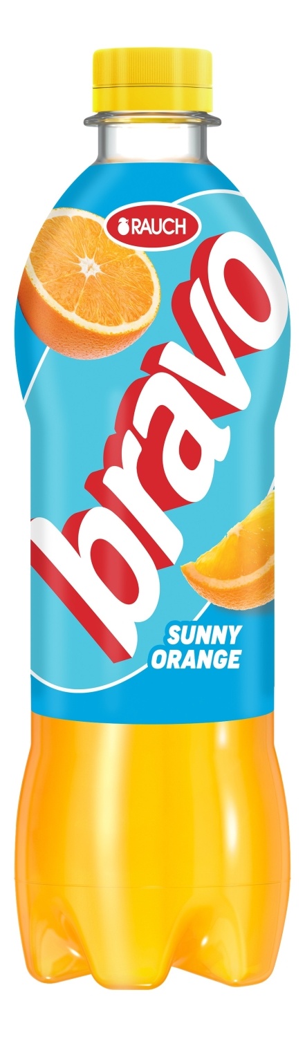 Sok bravo sunny orange 0,5 l pet atlantic