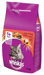 Whiskas Govedina 1.400 kg