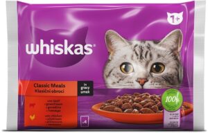 Whiskas 1+ Klasični Izbor 4x85g 0.340 kg