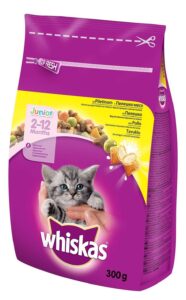 Whiskas Junior Piletina 0.300 kg