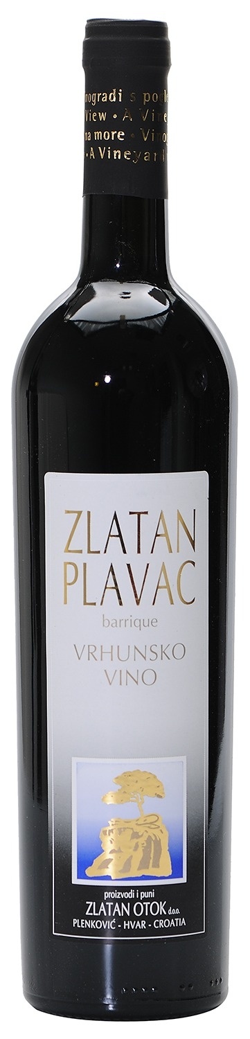 Zlatan Otok Vino Zlatan Plavac Barrique Vrhunsko Suho 0.750 L