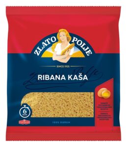 Zlato Polje Tjestenina Ribana Kaša Jajčana 0.500 kg