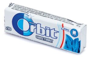 Wrigley Orbit Sweet Mint Dražeje Žvakaće Gume 0.014 kg